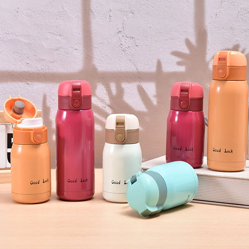 Mini Termo de 200ML/350ML, Taza de Acero Inoxidable, Termo de Bolsillo, Taza Térmica de Viaje para Café, Taza Aislada, Botella de Agua Deportiva