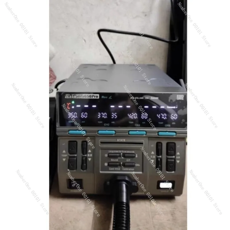 

8650 2024 1300W BGA Rework Station | 3-Mode Hot Air Gun | Digital Display PCB Chip Repair Tool | Intelligent Heating System
