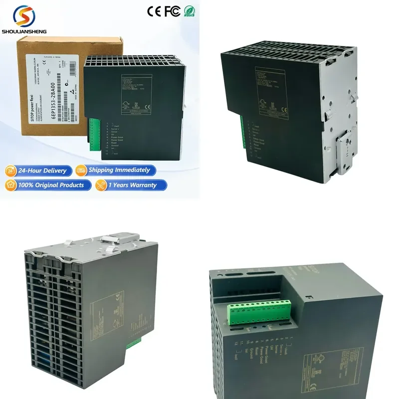 New SIE 6EP1353-2BA00 Uninterruptible Logic Module Stabilized Power Supply PLC Logic Programmable Controller for Industrial
