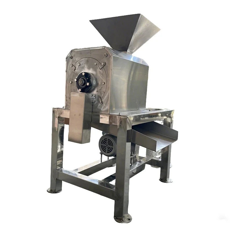 * / * Pitting and Pulping Machine Industrial Apple Fruit Pulper 304 Stainless Steel for 500-600kg/h Fruit Pulp Production