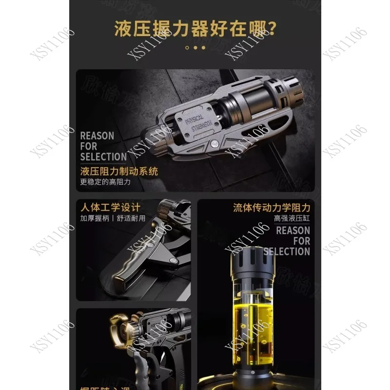 Hydraulic Grips, Hand, Exercise Sports Advanced