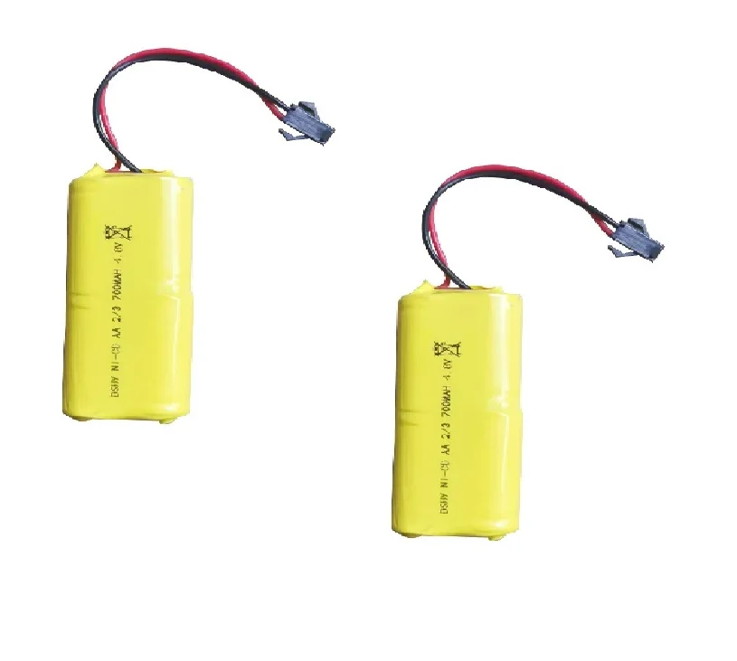 (Plugue sm) NI-CD 4.8v 700mah para brinquedos rc carros tanques robôs barcos armas 4*2/3aa 4.8v bateria recarregável