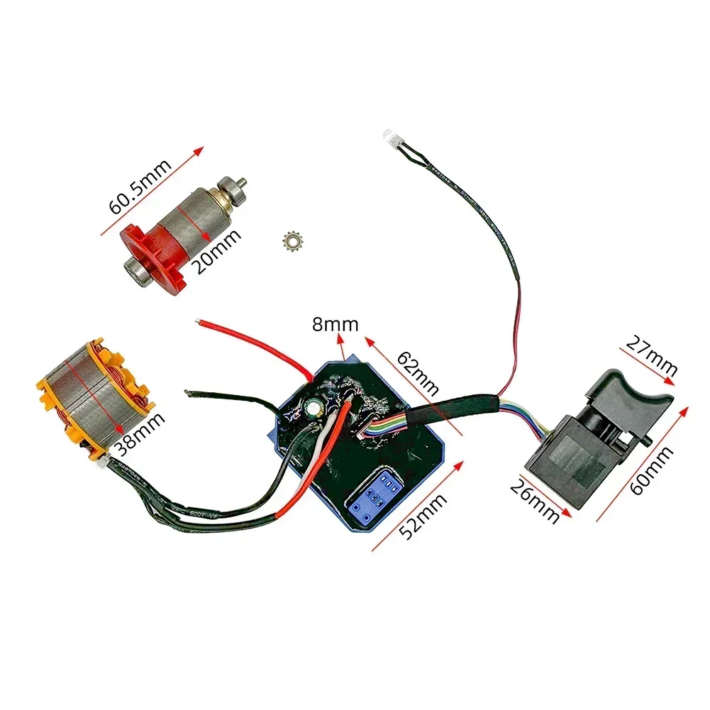 Innovative Design in the 21V Brushless Motor Assembly for Enhanced Performance in Lithium Drills Available Today