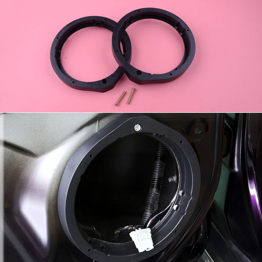 2Pcs Speaker Adapter 6.5
