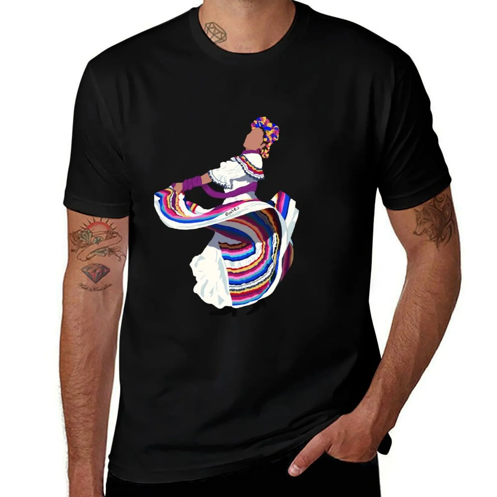 Dancer 2 T-Shirt t shirts for man pack cotton T-Shirt