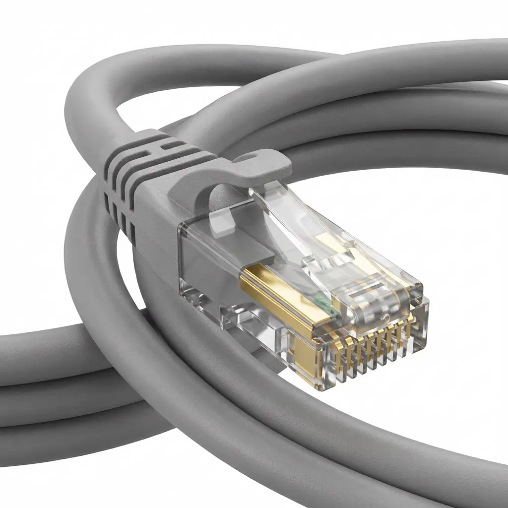 40Gbps Cat6 Ethernet Cable RJ 45 10 15 20 Meter Cat 6 2000MHz High Speed Internet Flat Network Cable White 8m 5m 3m 2m 1m RJ45