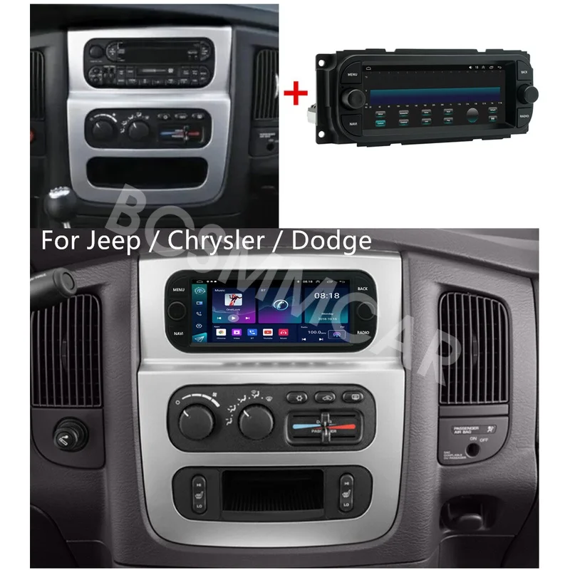For Jeep Grand Cherokee 1998-2004 Car MP5 Player GPS USB AUX Head Unit 2+32G