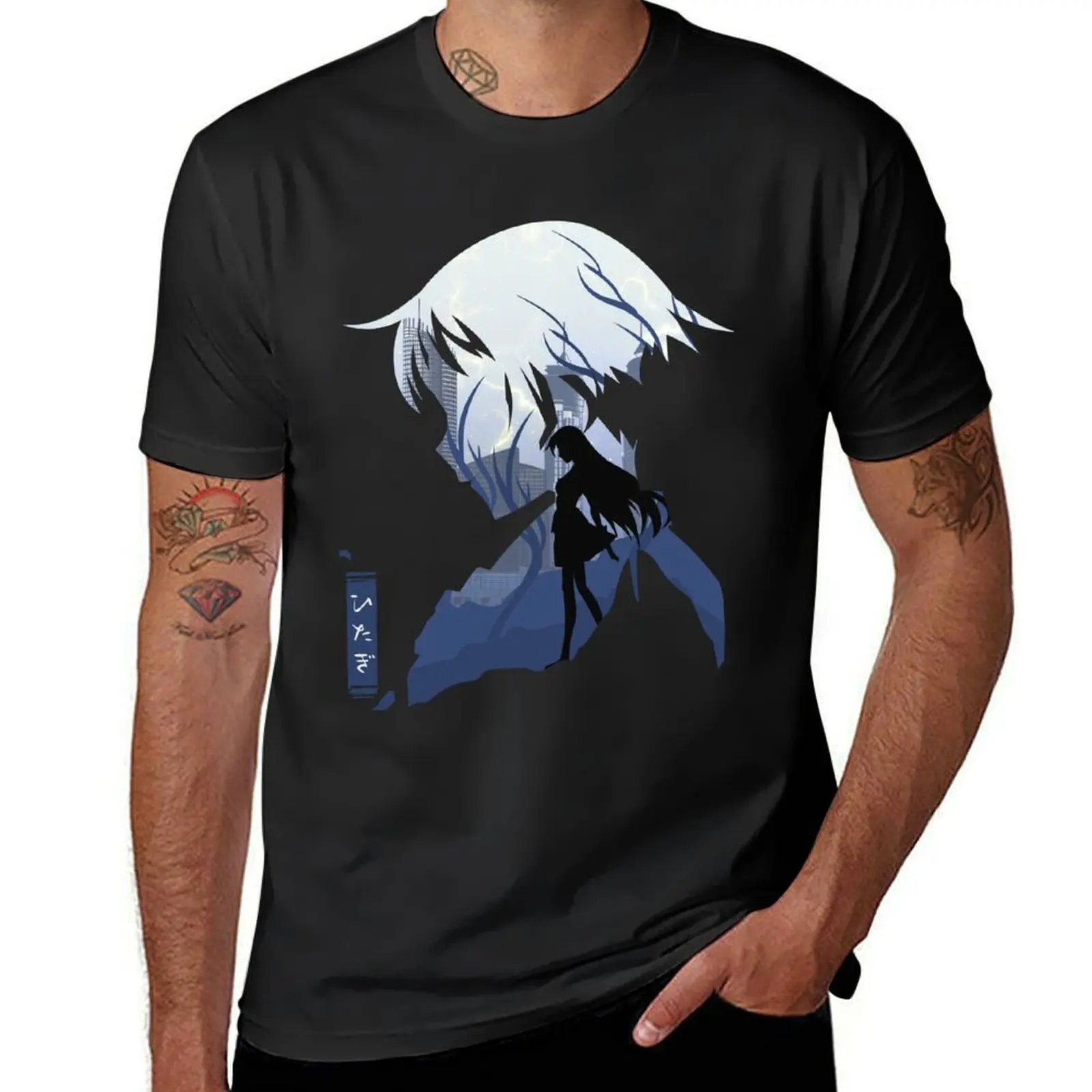 Hitagi Senjougahara T-Shirt shirts graphic tees korean fashion fruit of the loom mens t shirts