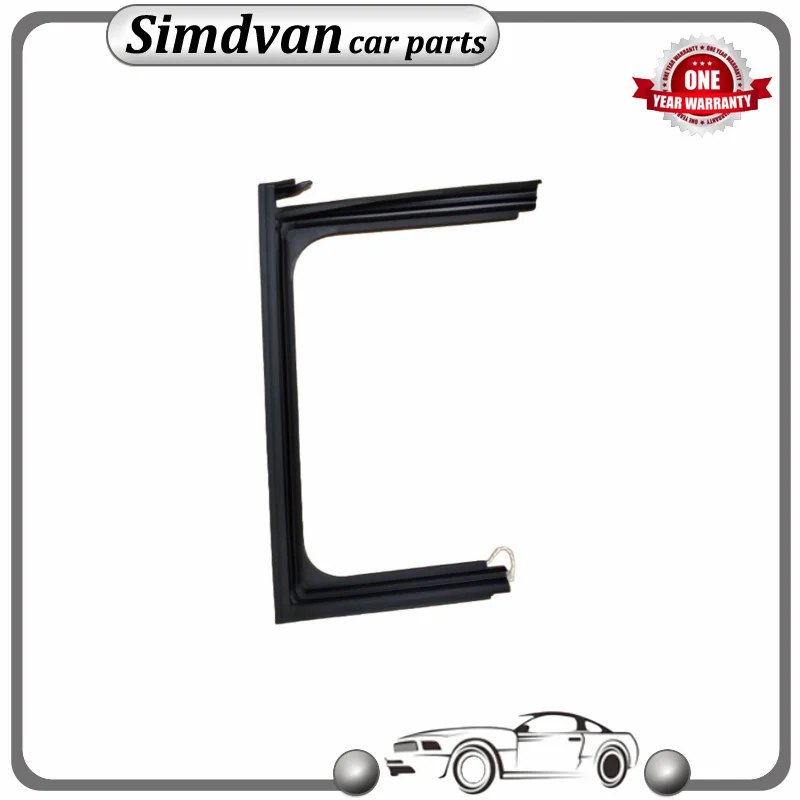 9678120880G 9678120780D Car Window Upper Rubber Strip Sealing Door Glass Lifter Guide Groove Mud Trough for Peugeot 2008