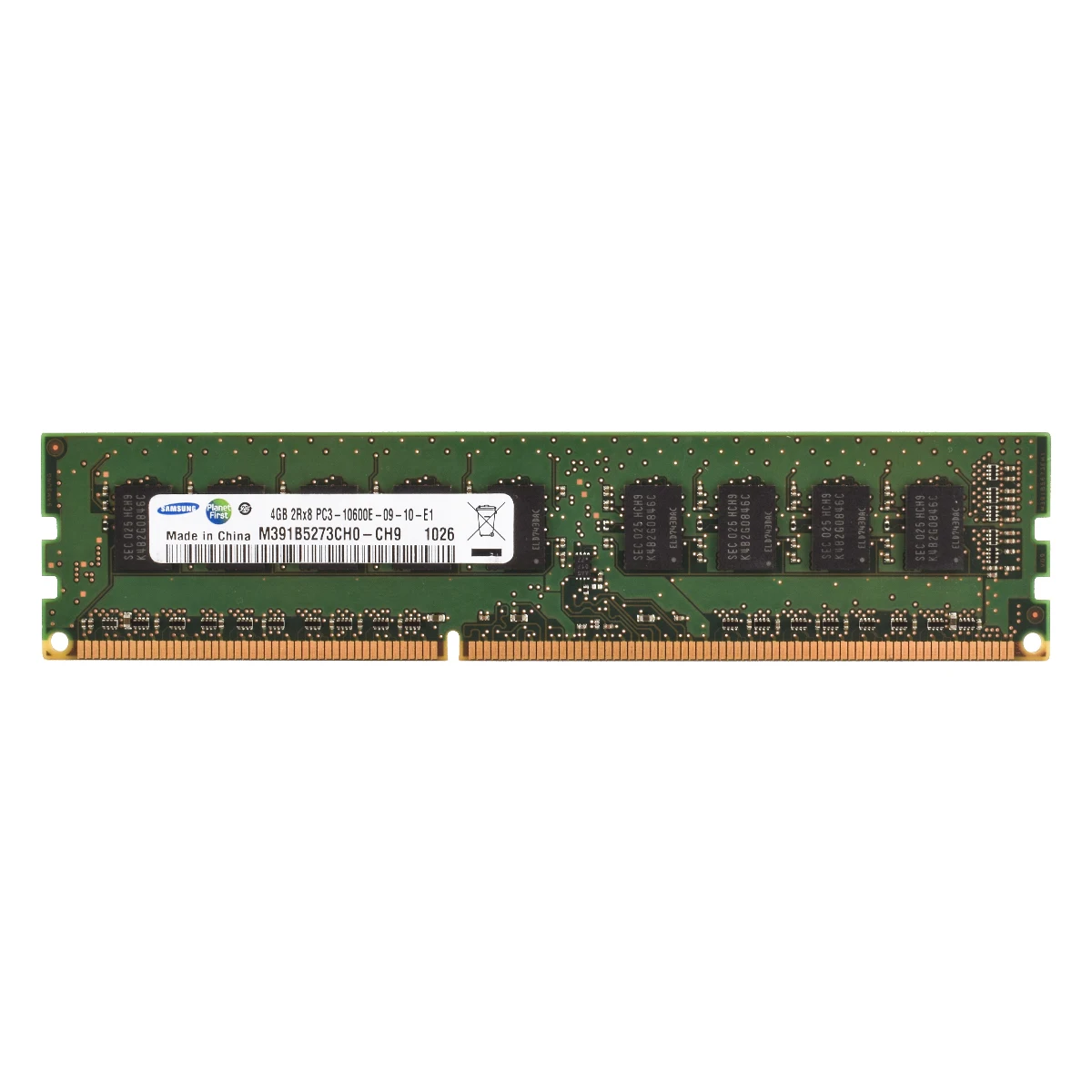 Samsung ECC Memoria RAM DDR3 DDR3L 1333MHz 1600MHz 1866MHz Workstation Memory PC3L PC3-12800E 1.35V 1.5V ECC Unbuffered RAM