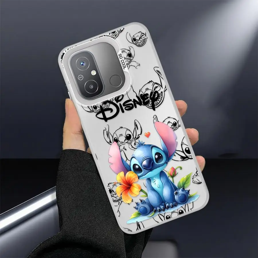 Capa de telefone para xiaomi redmi note 10s 10 11 pro 11s 12 13 14 pro plus casca macia disney casal ponto anjo