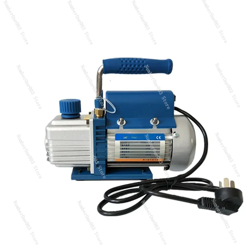 150W FY-1H-N Rotary Vane Single Stage Air Vacuum Pump 2PA Ultimate Vacuum for Air Conditioning and LCD Screen Separator