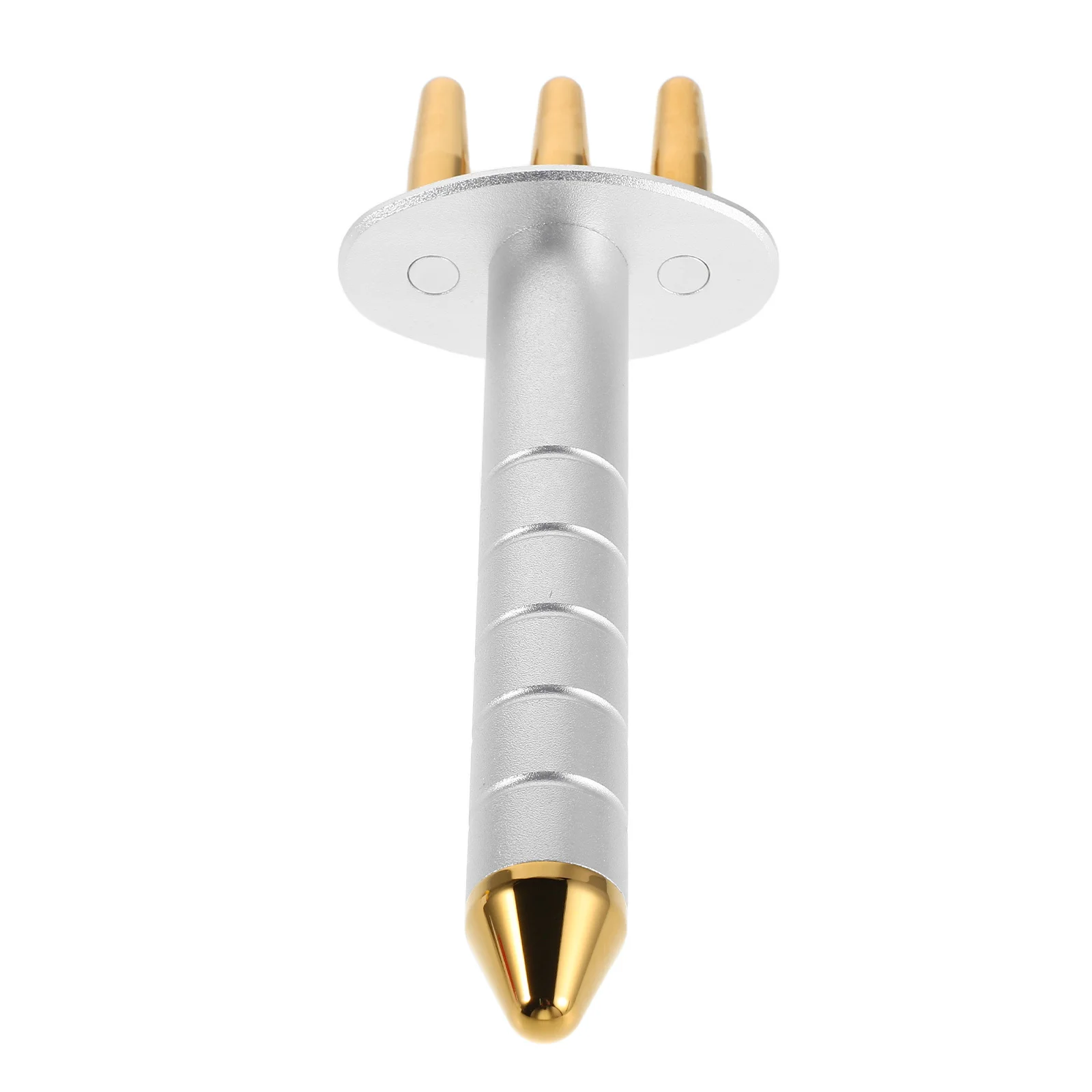 Masażer magnetyczny z tytanu, dwugłowicowy, do masażu Gua Sha na twarz, dwugłowicowy masażer do ciała, do punktów spustowych, do pielęgnacji skóry.