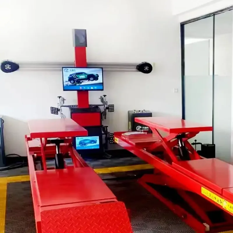 Wholesale Double Screen 3d Wheel Aligner Four Wheel Alignment Machine