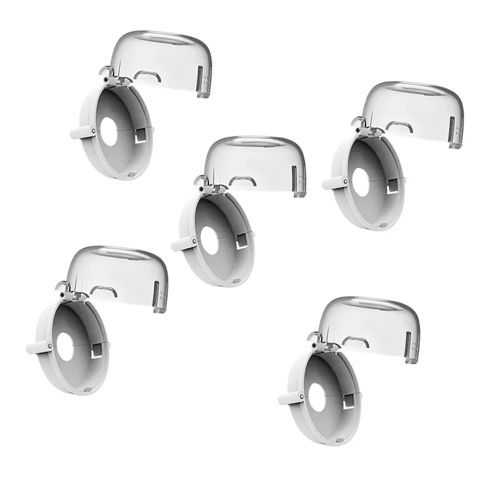 

5 Pcs Gas Protection Cover Switch Stove Knob Covers Protective Cap Shield Child
