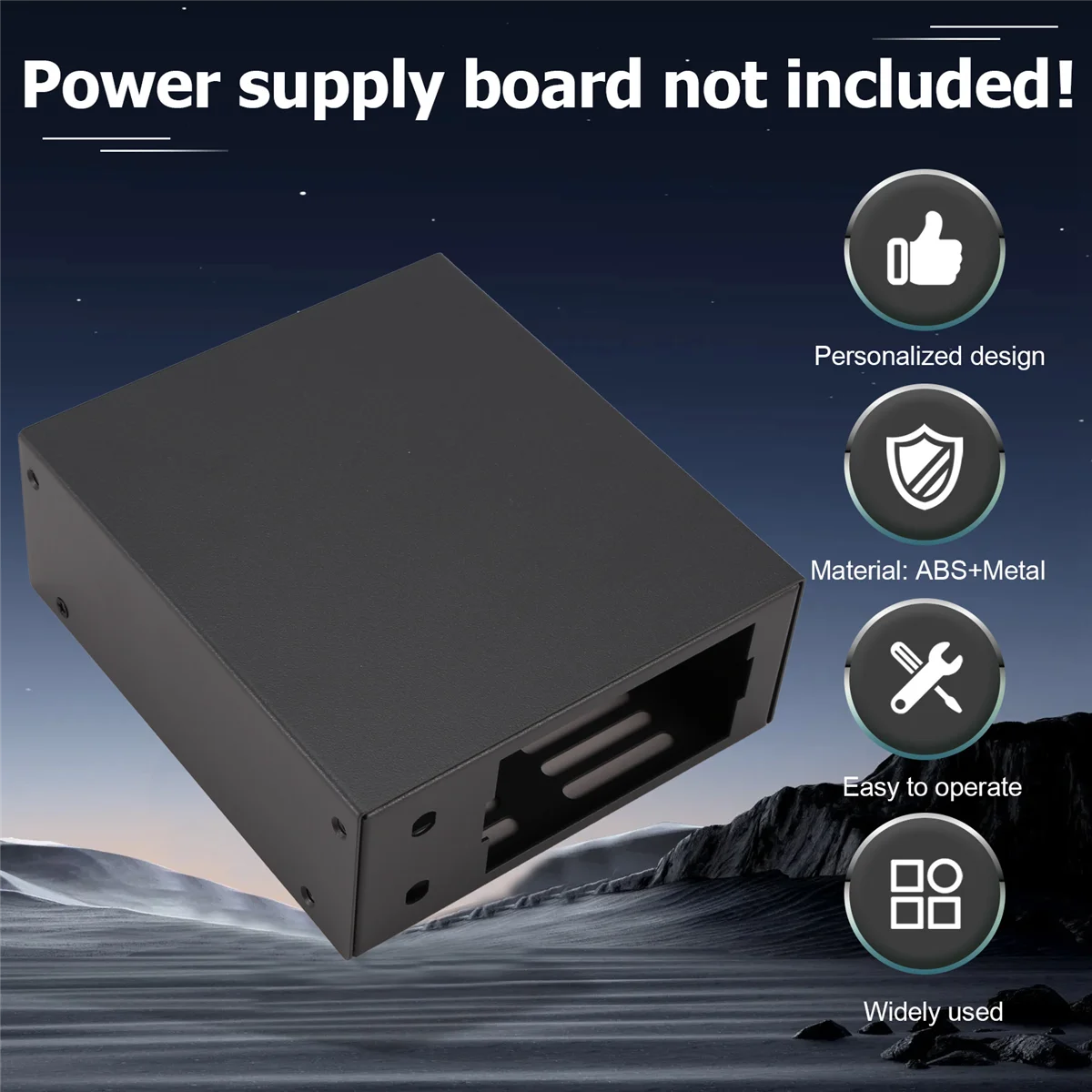 BNGF-DIY Case Shell for DPS5015-USB DPS5020-USB DPS3012 DPH3205 Constant Voltage Current Converter Power Bank Box Shell