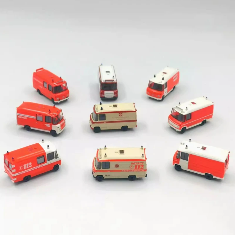 

Литой под давлением масштаб 1:87, модель автомобиля из сплава Brekina's Traffic, статическая коллекция, украшенные праздничные подарки, игрушки, сувенирный подарок