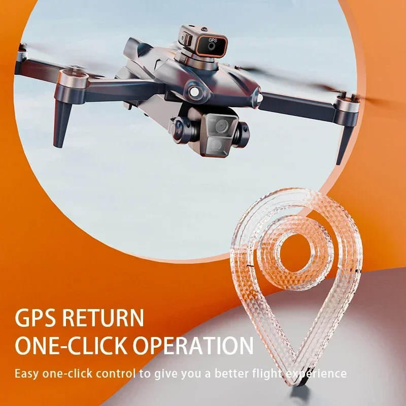 P25 RC Drone GPS 8K Professional with Camera 5G WIFI 360° Obstacle Avoidance FPV Brushless Motor RC Quadcopter Mini Drone