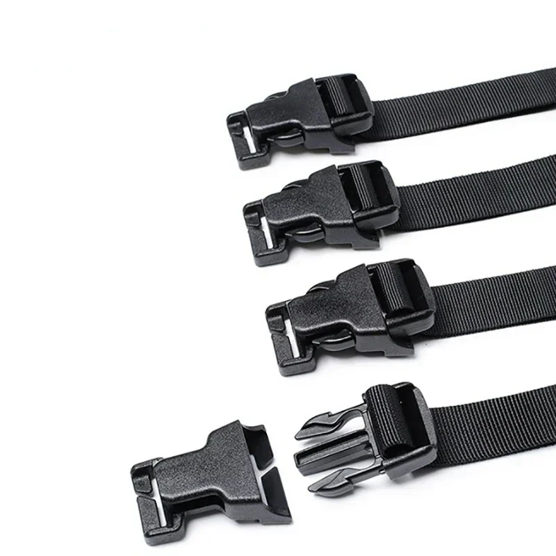 4Pcs Tactical MOLLE Straps with Buckle Clips Compression Straps for Tactical Gear Backpack Accessory Strap Luggage Straps