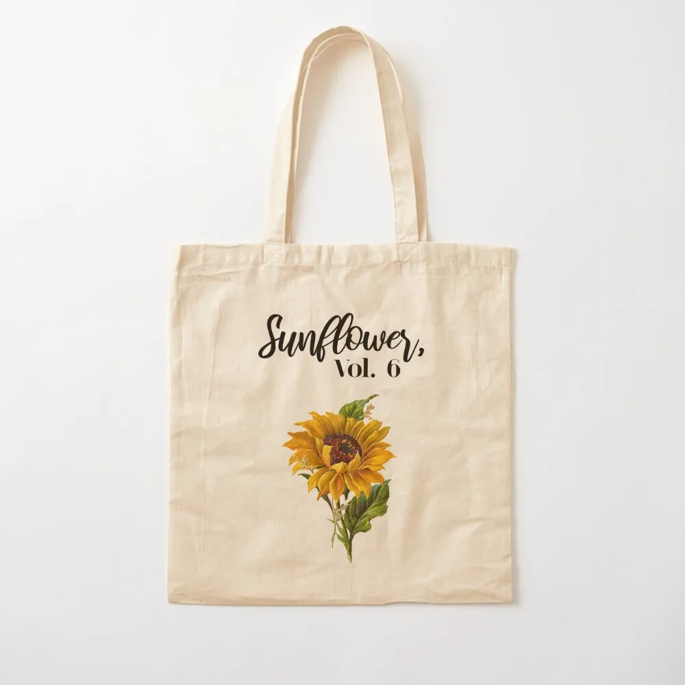 

Sunflower, Vol. 6 Tote Bag cute pouch bag Women's bag Customizable tote shopping trolley Canvas Tote