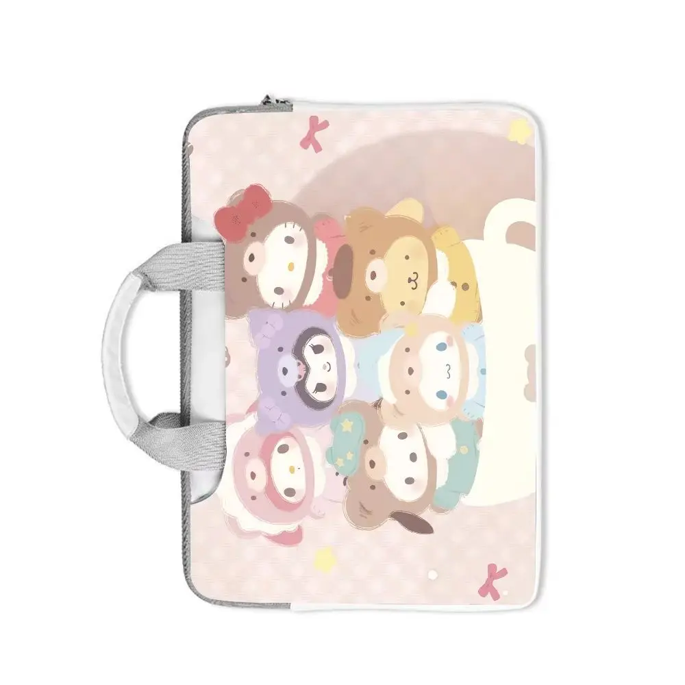 

New Hello Kitty Kurome Laptop Bag 12 13 14 15 15.6 16 Inch Laptop Sleeve for Macbook Computer Handbag Storage Bag Holiday Gift