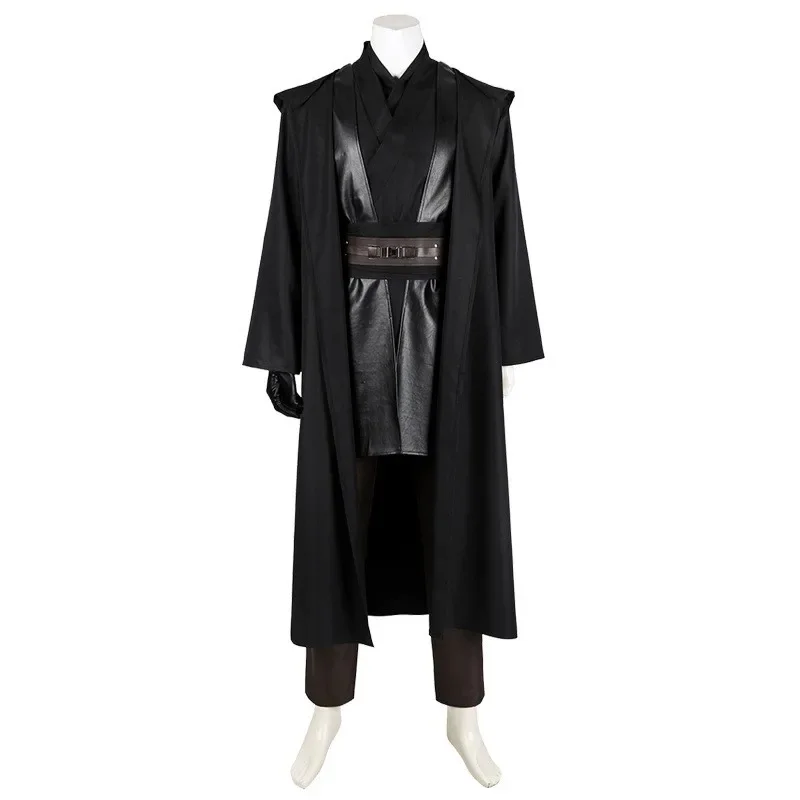 

Halloween Party Anakin Skywalker Cosplay Costume The Chosen One Jedi Knight Robe and Uniform Set Carnival Jedi Stage Costumes