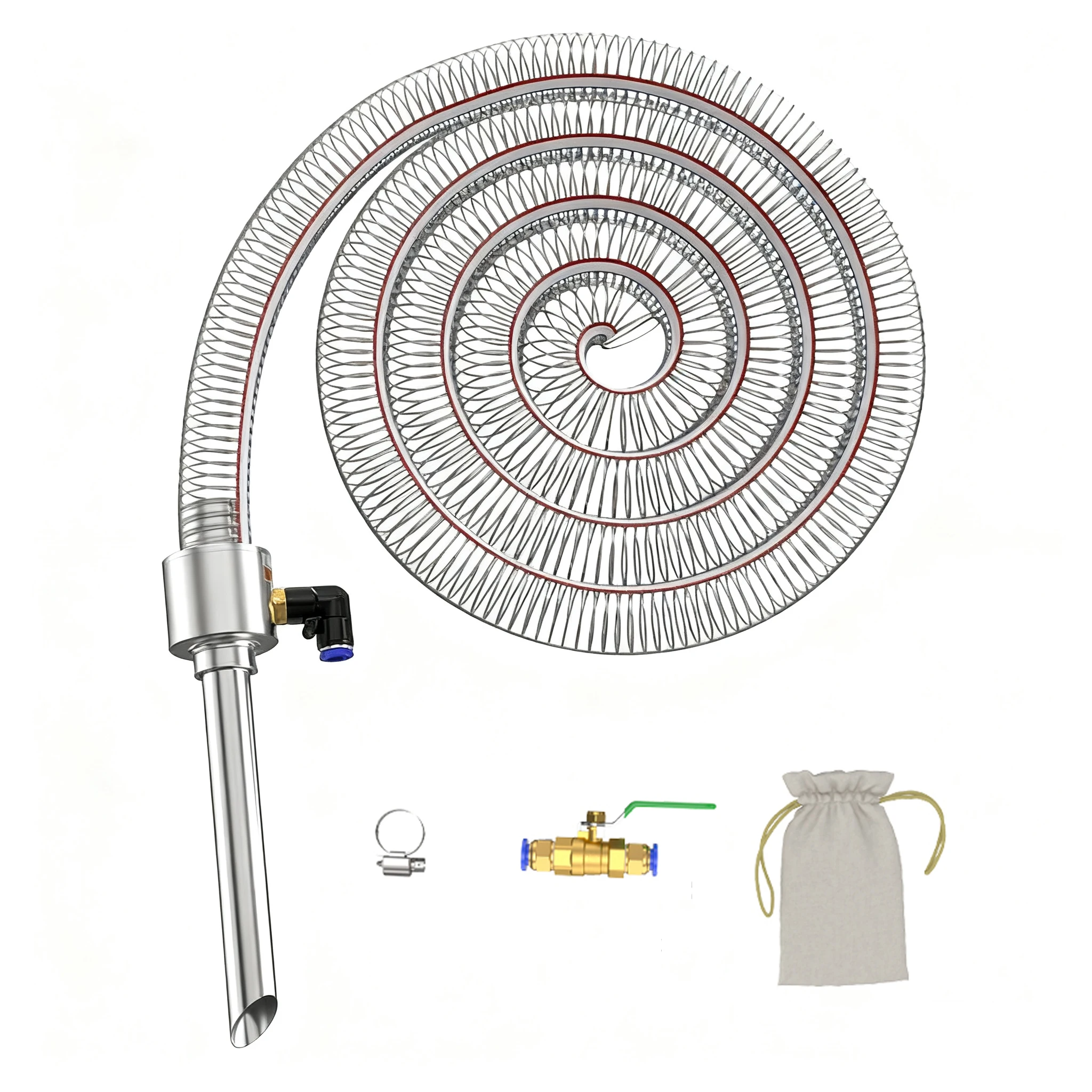 

LT-G CLT 25 32 38 50 G Extended Vacuum Conveyor Pneumatic Feeding Machine Stainless Steel Feeding Unit