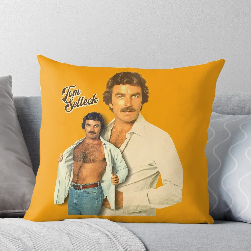 

Tom Selleck Throw Pillow Christmas Covers For Cushions Custom Cushion luxury home accessories