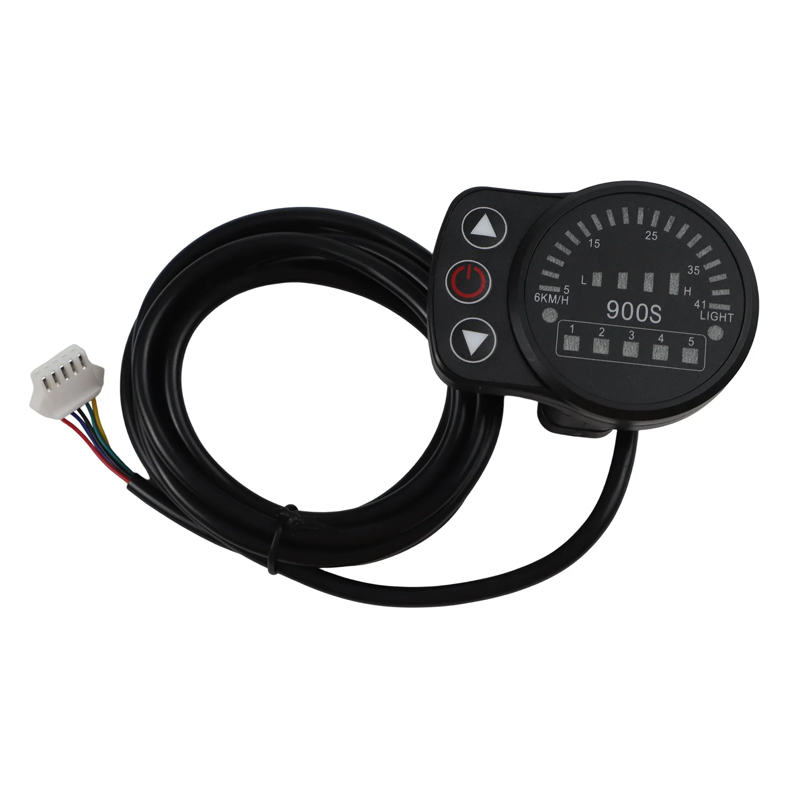 

For KT900S LED Display Meter for Electric Bicycle with SM Connector Featuring Smart Torque Gear and Battery Monitor