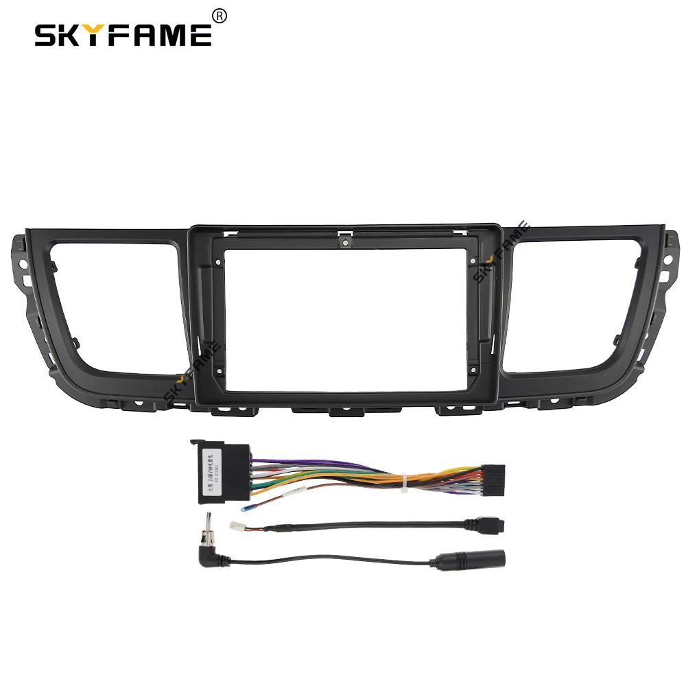 SKYFAME Car Frame Fascia Adapter Canbus Box Decoder Android Radio Audio Dash Fitting Panel Kit For Maxus G10