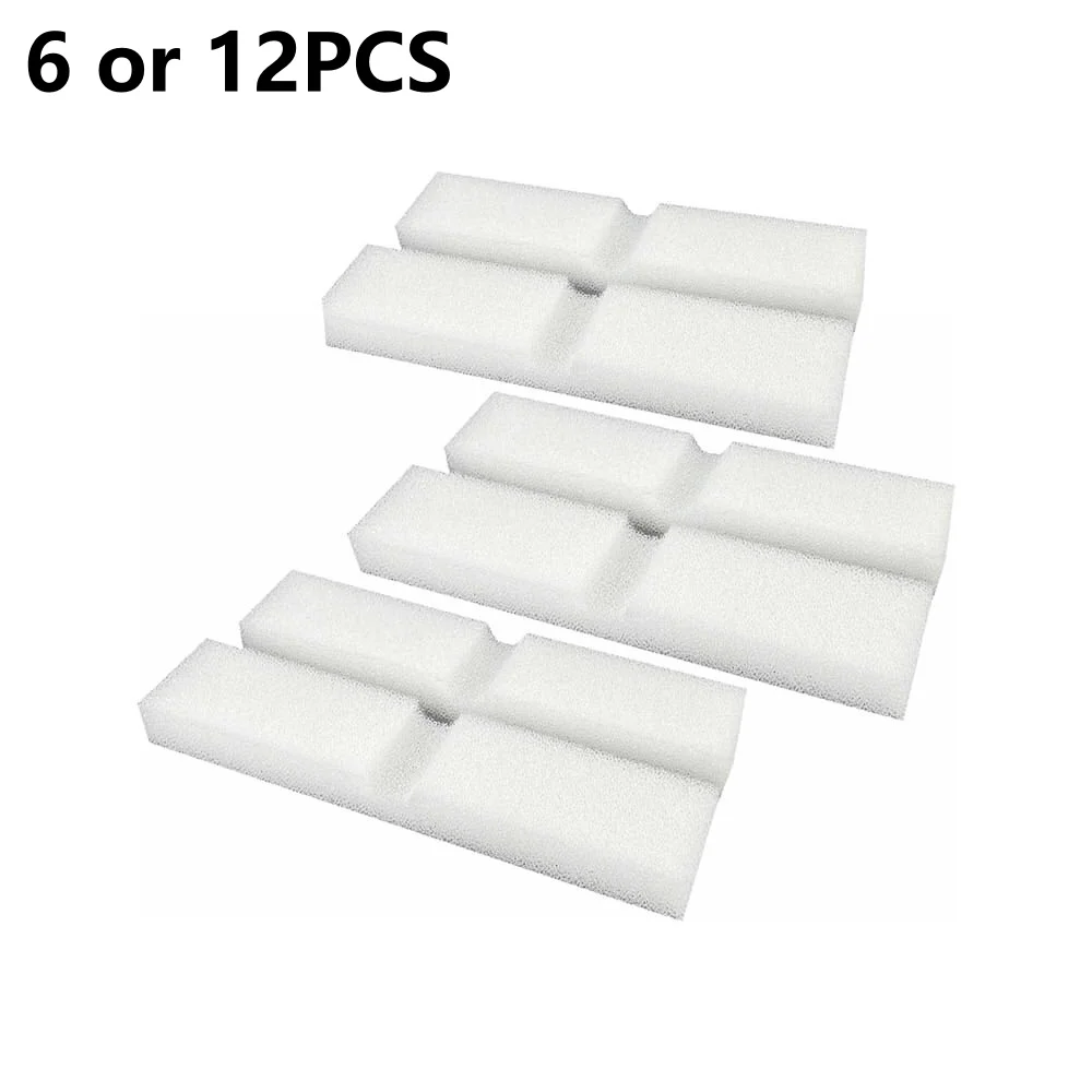 6 or 12PCS Compatible Foam Pad Fit for Fluval FX4 / FX5 / FX6 Aquarium Filter