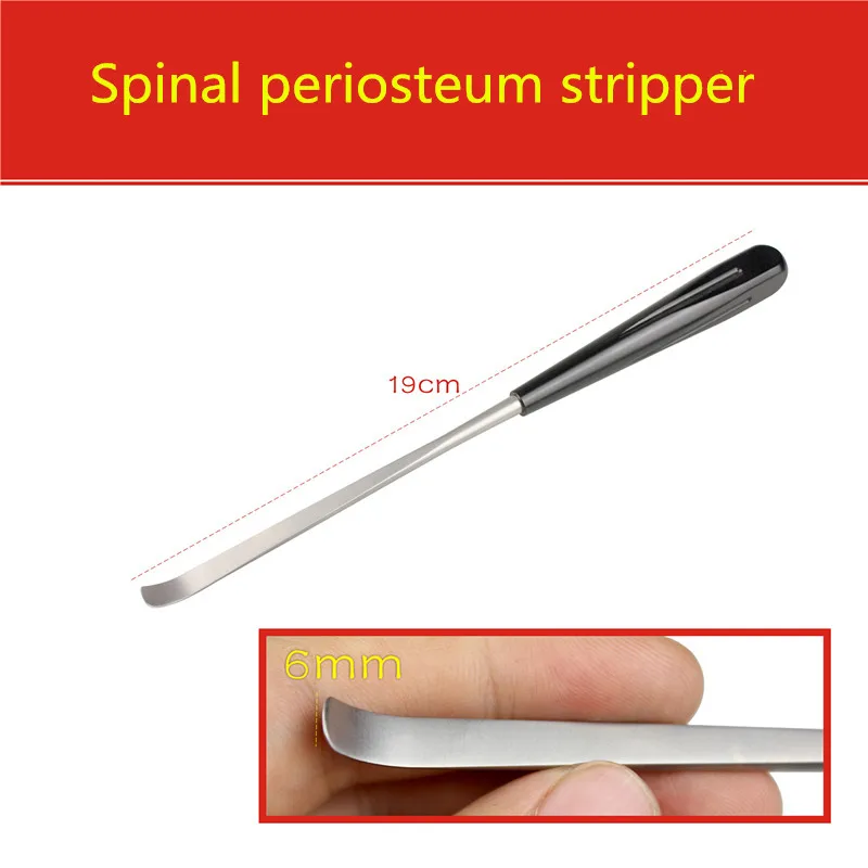 Orthopedic instruments medical spinal periosteum stripper lumbar interbody fusion cage periosteal nerve stripping ion dissection