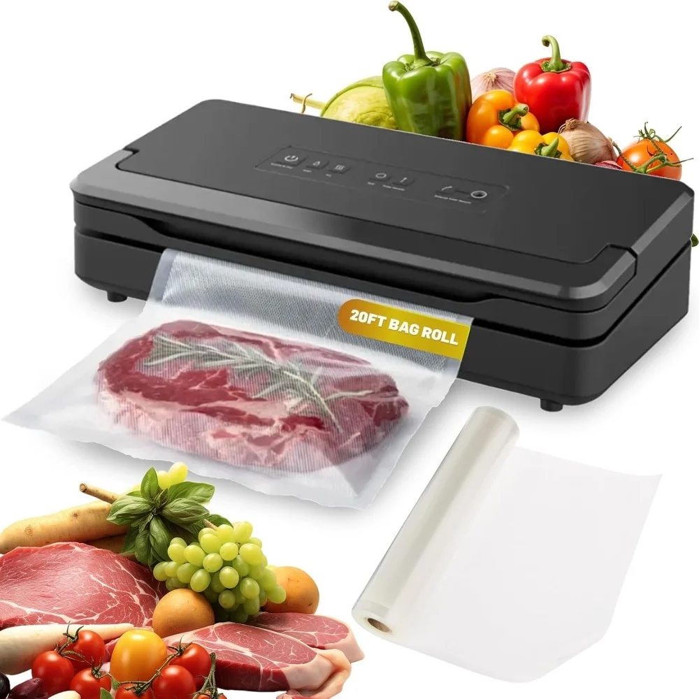 Food Storage Long Term - Macchina Sottovuoto Grande con Rotolo di