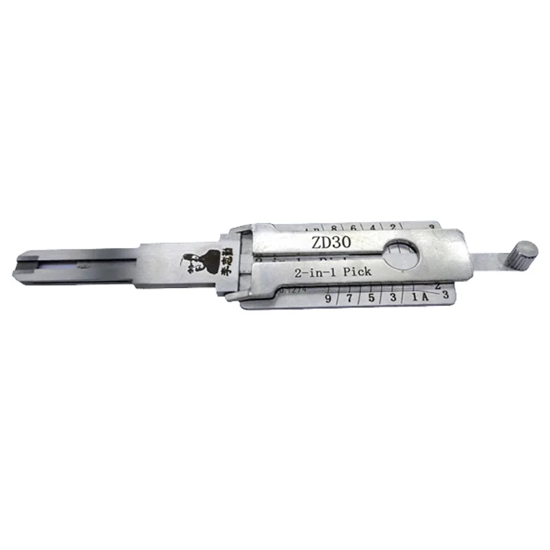 Lishi ZD30 2 in 1 Lock Pick Decoder Ignition Car Door Open for Ducati Motorcycle Models Vertical Milling 2 Sold