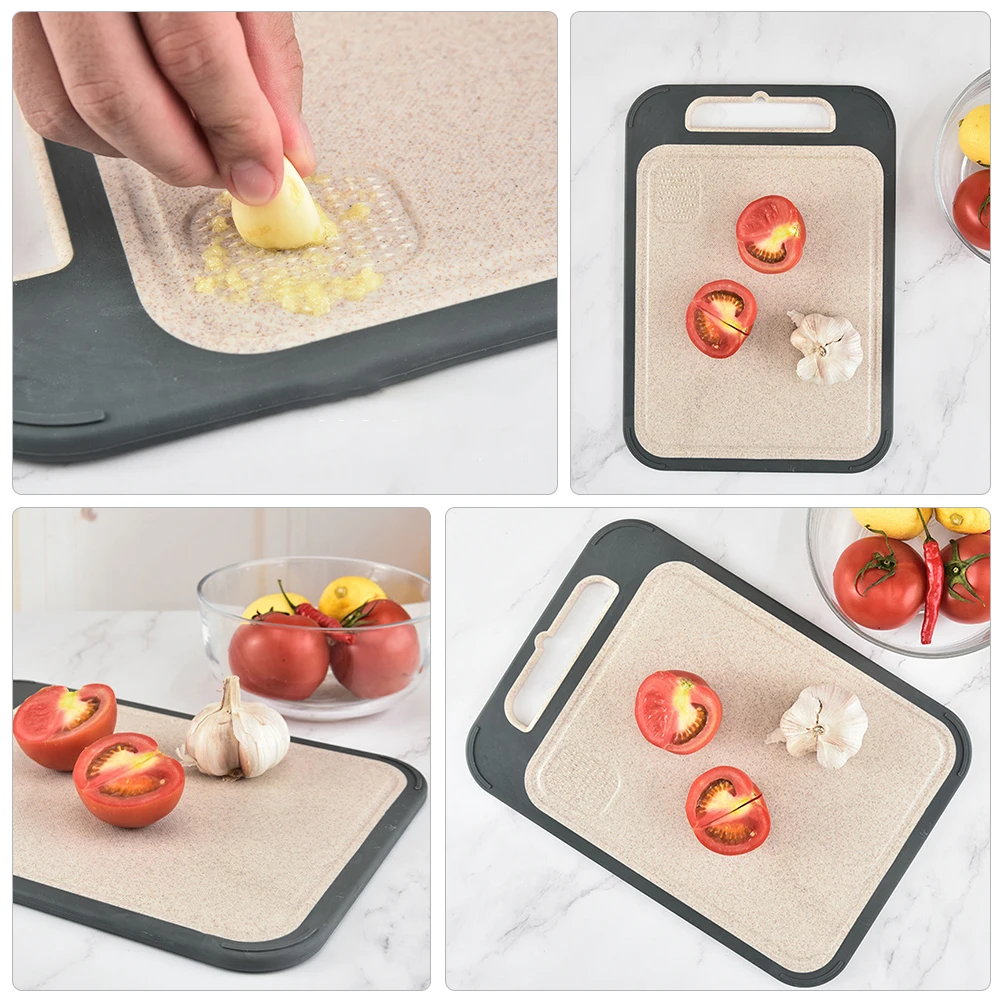 

Fruit Cutting Board Vegetables Mincing Stainless Kitchen Tools Home Chopping Block Steel Double-sided