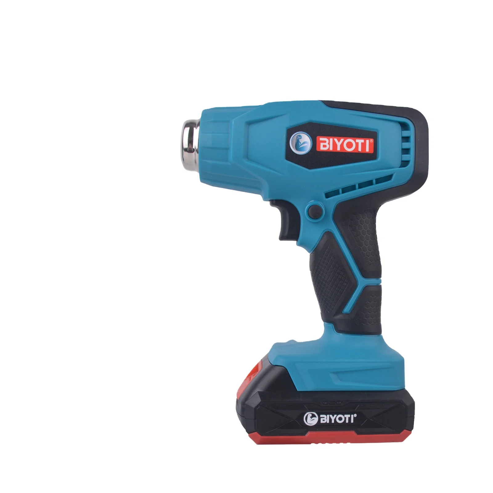 

BIYOTI BYT-HG03 Hot Air Gun Cordless Heat Guns OEM Sealing Tools Temperature High Quality Electric Fan With 2 Batteries
