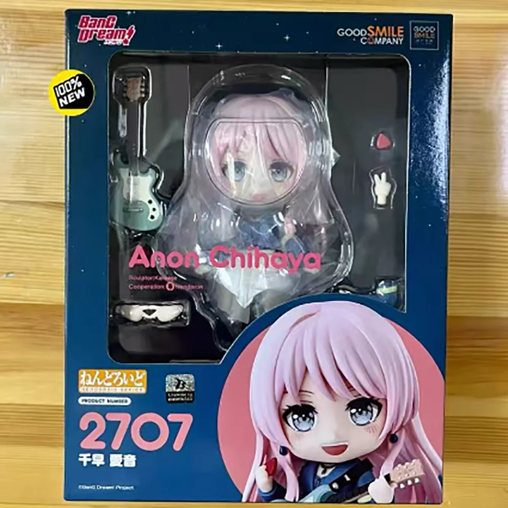 

100% оригинал на складе Good Smile Company BanG Dream! Chihaya Anon Nendoroid( # 2707)Allucia Citrus Аниме Фигурка Модель Игрушка в подарок