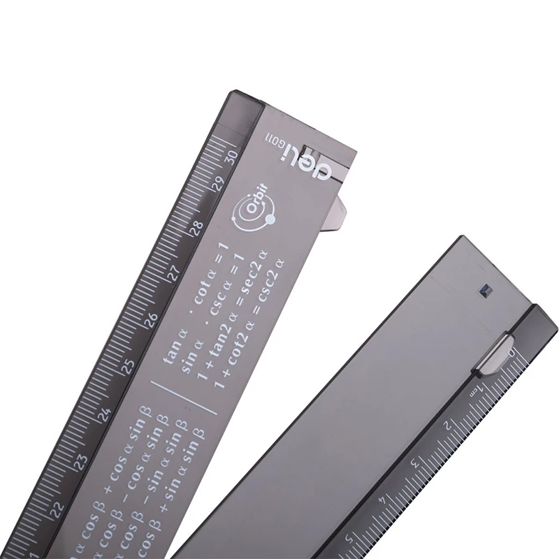 ไม้บรรทัดพับได้สำหรับเด็กเครื่องเขียนน่ารักนักเรียนไม้บรรทัดเครื่องใช้สำนักงานของนักเรียน30ซม.