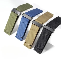 Suitable for Panerai Bell & Ross Nylon Strap hook and loop BR Watch Band Rough Outdoor 24mm