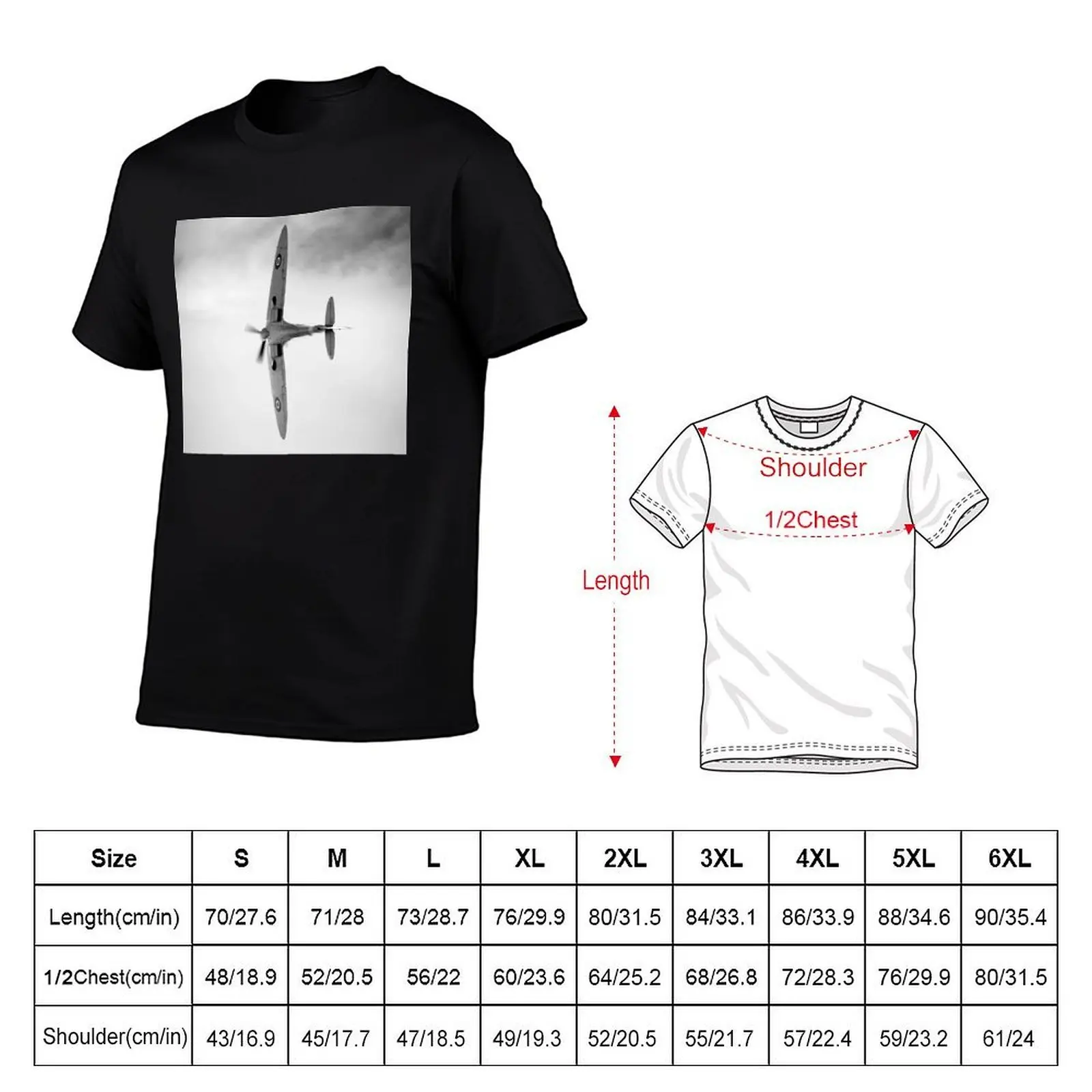 Spitfire display T-Shirt cotton man t-shirts valentines boutique clothes outfits for men