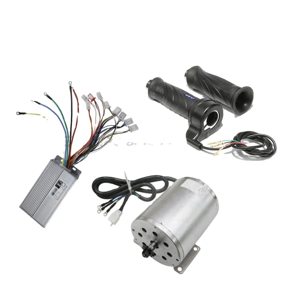 

E-Bike 1800W 48V Brushless Motor Controller Throttle Grip Electric Go kart ATV Ebike