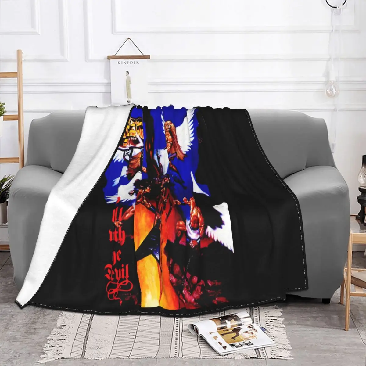 Stryper To Hell With The Devil Plush Bedroom Couple Blankets Custom Blanket Personalized Throw Blanket