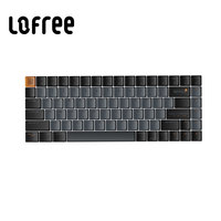 Lofree Themed Key Caps EDGE Low-Profile Mechanical Keyboard 84-Key PBT Dye-Sublimated Oil-Resistant for Office Gaming