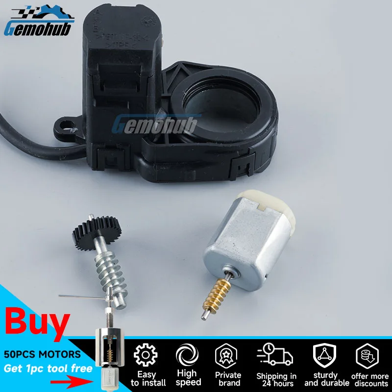 Motor Lipat Elektrik Spion Mobil Belakang Gemohub Original 12v dc gear 27T metal Untuk VW Polo VI MK6 GOL Renault Captur Clio IV