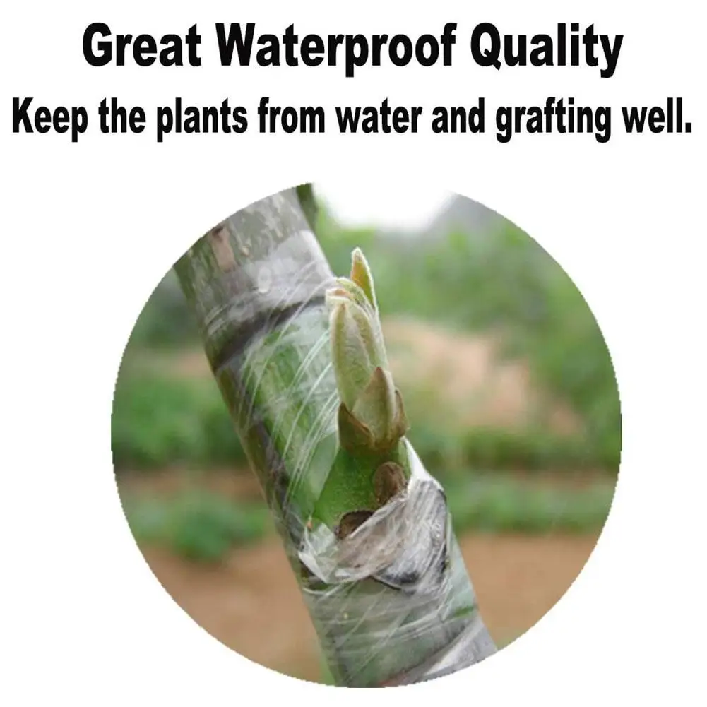 1 Roll 200 Meters Of Stretchable Grafting Tape Garden Seedlings Tree Grafting Plants Accessories Tomato Stretchable Vine Ta D7h1