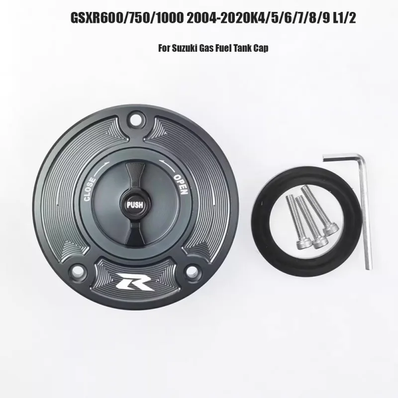 High Quality Gas Fuel Tank Cap for Suzuki GSXR600/750/1000 GSX650 GSF1200 2004-2020 K4-K9 L1/L2 Motorcycle