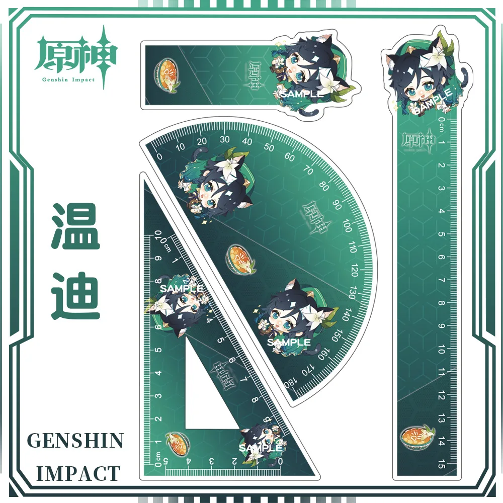 Anime Genshin Impact Klee Venti Shikanoin Heizou Tighnari Cosplay colleagues game ruler ambitus  Gift