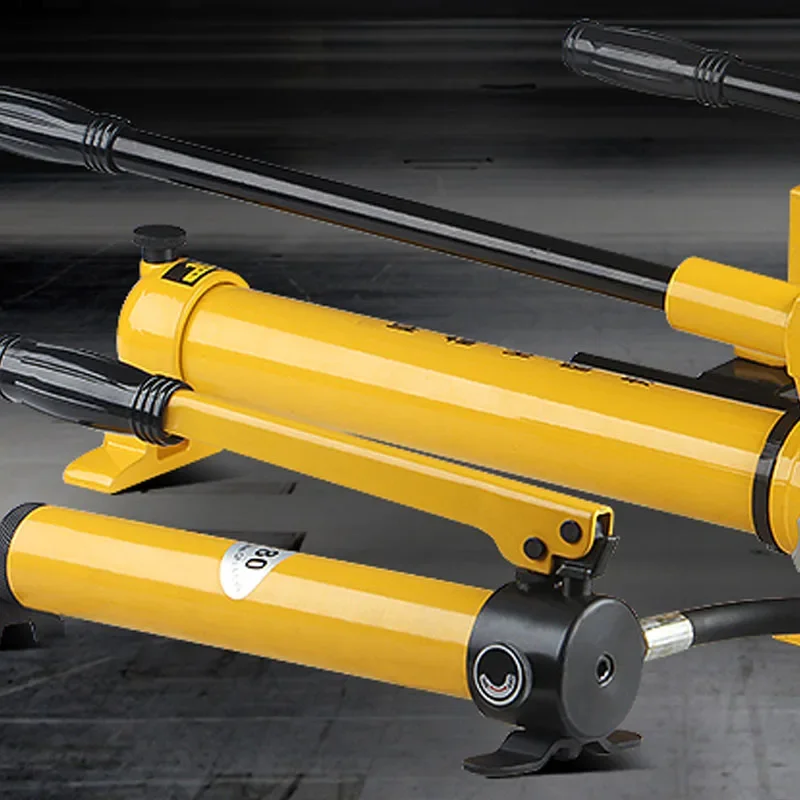 CP-700 idraulico manuale Piccola pompa idraulica portatile di riduzione della pressione di stoccaggio dell'olio di grandi dimensioni con strumento di iniezione dell'olio antivibrante