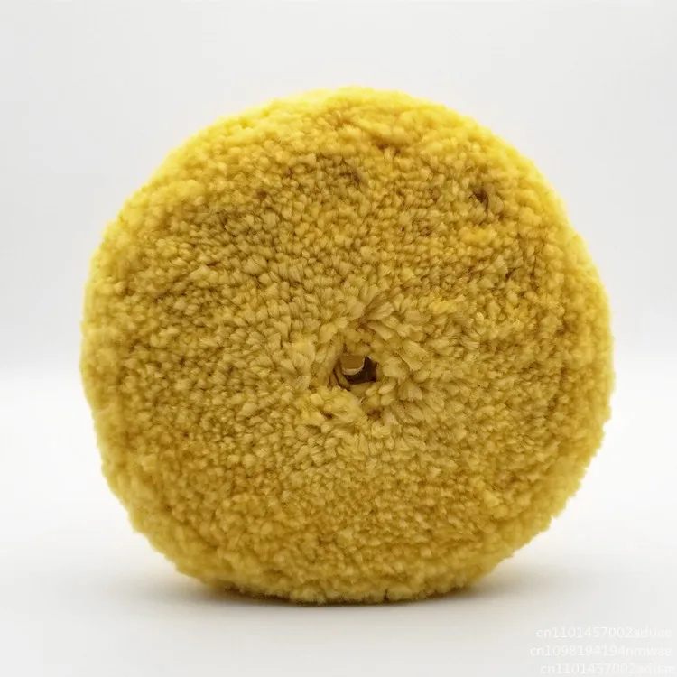 9-Inch double-sided wool polished wheels for automotive beauty, glass, metal waxing, and rearview mirror polishing