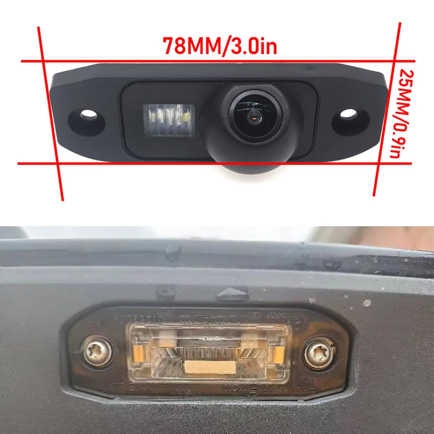 Backup Rear View Rearview Parking Camera Night Vision High quality RCA Car Reverse Camera For Volvo V50 V60 V70 2004~2012